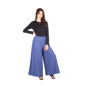 Solid Color Women's Palazzo Pants in Indigo PP0304 130000 09