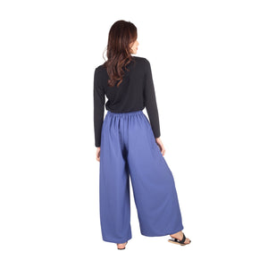 Solid Color Women's Palazzo Pants in Indigo PP0304 130000 09