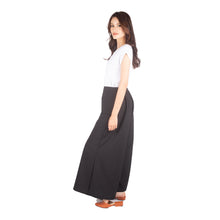 Load image into Gallery viewer, Solid Color Women&#39;s Palazzo Pants in Black PP0304 130000 10