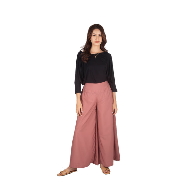 Solid Color Women's Palazzo Pants in Punch PP0304 130000 11