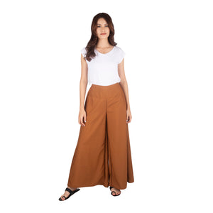 Solid Color Women's Palazzo Pants in Light Brown PP0304 130000 12