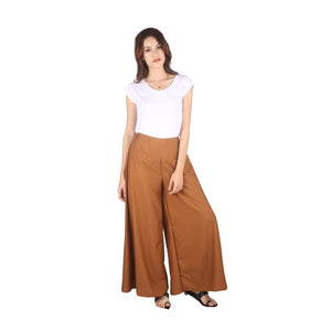 Solid Color Women's Palazzo Pants in Light Brown PP0304 130000 12