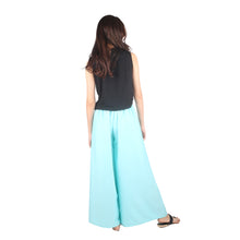 Load image into Gallery viewer, Solid Color Women&#39;s Palazzo Pants in Mint PP0304 130000 14