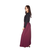 Load image into Gallery viewer, Solid Color Women&#39;s Palazzo Pants in Purple PP0304 130000 06