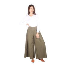 Load image into Gallery viewer, Solid Color Women&#39;s Palazzo Pants in Olive PP0304 130000 21