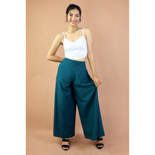 Load image into Gallery viewer, Solid Color Women&#39;s Palazzo Pants in Green PP0304 130000 08