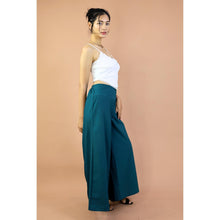 Load image into Gallery viewer, Solid Color Women&#39;s Palazzo Pants in Green PP0304 130000 08