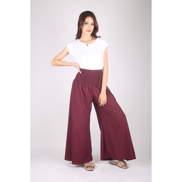 Solid Color Women's Wide Leg Pants in Purple PP0311 130000 06