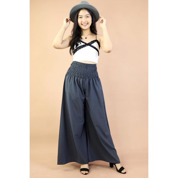 Solid Color Women's Wide Leg Pants in Top Gray PP0311 020000 01