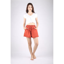 Load image into Gallery viewer, Solid Color Women&#39;s Drawstring Short Pants in Orange PP0315 130000 17