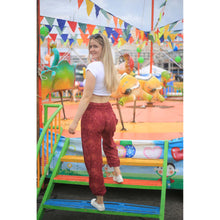 Load image into Gallery viewer, Paisley Mistery 16 women harem pants in Red PP0004 020016 06