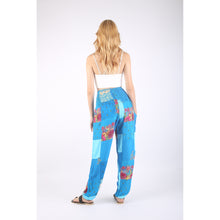 Load image into Gallery viewer, Patchwork Unisex Harem Pants in Light Blue PP0004 028000 08