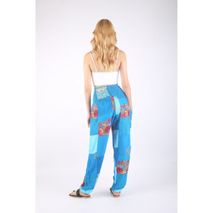 Patchwork Unisex Harem Pants in Light Blue PP0004 028000 08