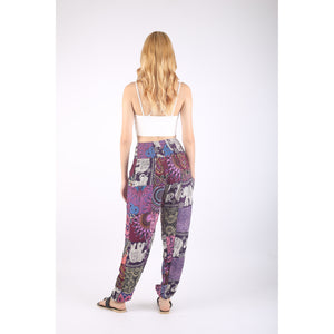 Patchwork Unisex Harem Pants in Purple PP0004 028000 06