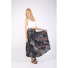 Load image into Gallery viewer, Patchwork Women&#39;s Bohemian Skirt in Black SK0033 028000 10