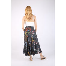 Load image into Gallery viewer, Patchwork Women&#39;s Bohemian Skirt in Black SK0033 028000 10