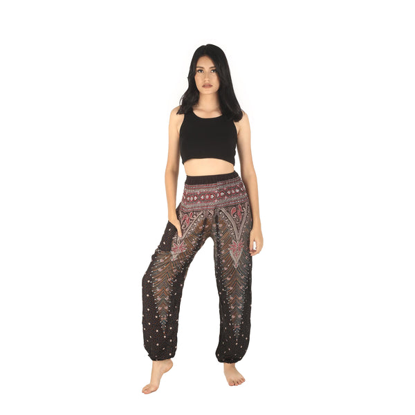 Peacock 7 Men/Women's Harem Pants in Balck White PP0004 020007 06