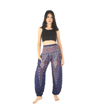 Load image into Gallery viewer, Peacock 7 men/women harem pants in Navy Blue PP0004 020007 05