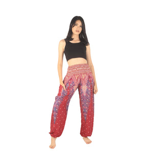 Peacock 8 women harem pants in Dark red PP0004 020008 02