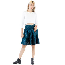 Load image into Gallery viewer, Peacock Heaven 58 Women&#39;s Skirt in Green SK0090 020058 05