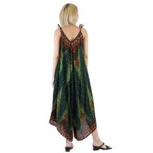 Load image into Gallery viewer, Peacock Women&#39;s Jumpsuit in Green JP0069 020042 05
