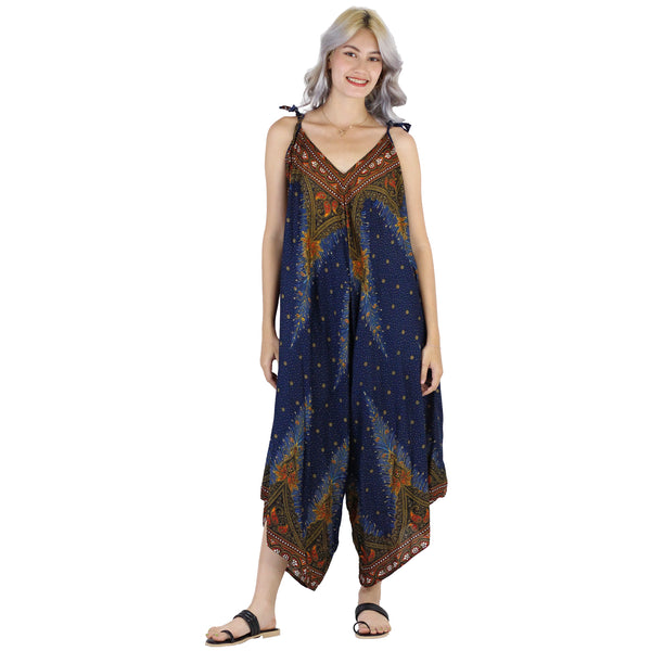 Peacock Women's Jumpsuit in Navy JP0069 020042 07
