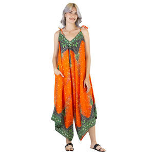 Peacock Women's Jumpsuit in Orange JP0069 020168 06