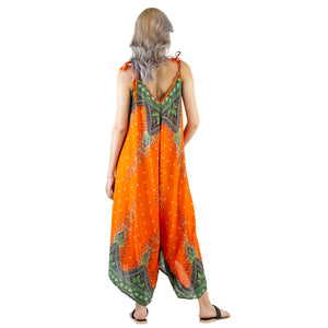 Peacock Women's Jumpsuit in Orange JP0069 020168 06