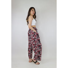 Load image into Gallery viewer, Peony Women&#39;s Lounge Drawstring Pants in Red PP0216 130028 03