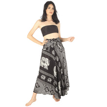 Load image into Gallery viewer, Pirate Elephant Women&#39;s Bohemian Skirt in Black SK0033 020023 01