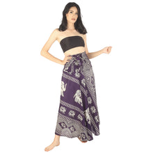 Load image into Gallery viewer, Pirate Elephant Women&#39;s Bohemian Skirt in Purple SK0033 020023 03