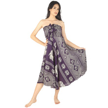 Load image into Gallery viewer, Pirate Elephant Women&#39;s Bohemian Skirt in Purple SK0033 020023 03