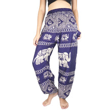 Load image into Gallery viewer, Pirate elephant 23 women harem pants in Purple PP0004 020023 03