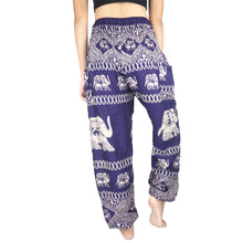 Load image into Gallery viewer, Pirate elephant 23 women harem pants in Purple PP0004 020023 03