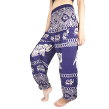 Load image into Gallery viewer, Pirate elephant 23 women harem pants in Purple PP0004 020023 03