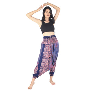 Princess Mandala Unisex Aladdin drop crotch pants in Purple PP0056 020030 05