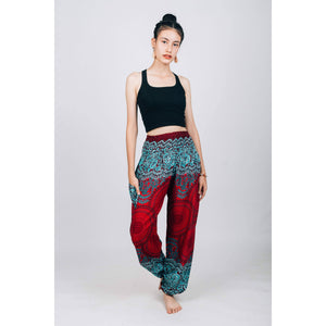 Princess Mandala Women Harem Pants in Red PP0004 020030 01