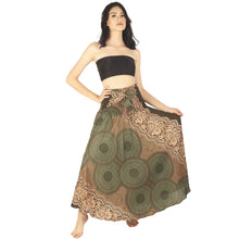 Load image into Gallery viewer, Princess Mandala Women&#39;s Bohemian Skirt in Olive SK0033 020030 03