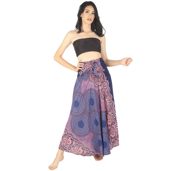 Princess Mandala Women's Bohemian Skirt in Purple SK0033 020030 05