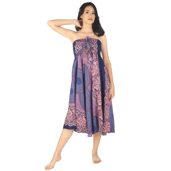 Princess Mandala Women's Bohemian Skirt in Purple SK0033 020030 05