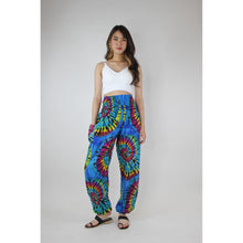 Load image into Gallery viewer, Psychedelic Women&#39;s Harem Pants in Blue PP0004 020238 01