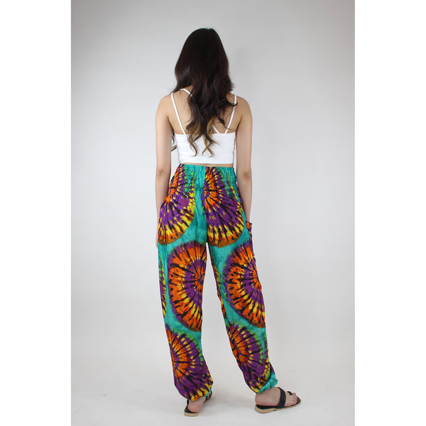 Psychedelic Women's Harem Pants in Green PP0004 020238 03