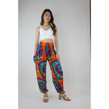 Load image into Gallery viewer, Psychedelic Women&#39;s Harem Pants in Orange PP0004 020238 05