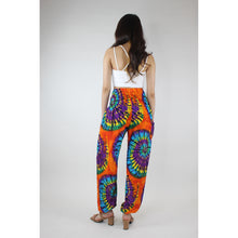 Load image into Gallery viewer, Psychedelic Women&#39;s Harem Pants in Orange PP0004 020238 05