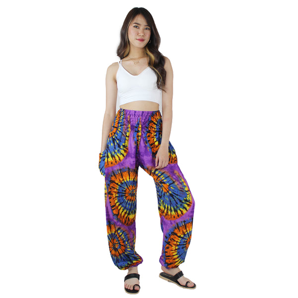 Psychedelic Women's Harem Pants in Purple PP0004 020238 02