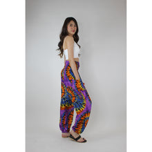 Load image into Gallery viewer, Psychedelic Women&#39;s Harem Pants in Purple PP0004 020238 02