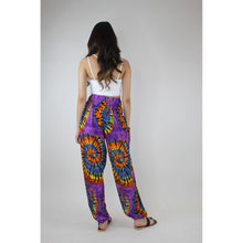Load image into Gallery viewer, Psychedelic Women&#39;s Harem Pants in Purple PP0004 020238 02