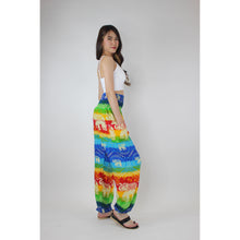 Load image into Gallery viewer, Rainbow Elephant Women&#39;s Harem Pants in Blue PP0004 020235 02