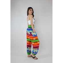 Load image into Gallery viewer, Rainbow Elephant Women&#39;s Harem Pants in Purple PP0004 020235 04