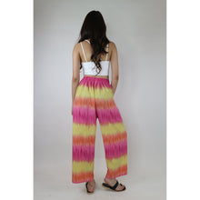 Load image into Gallery viewer, Rainbow Tiedye Women&#39;s Lounge Drawstring Pants in Pink PP0216 130130 01